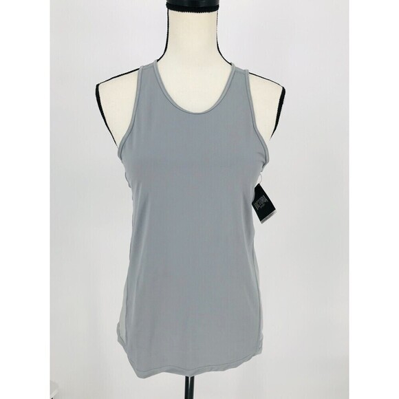 VS VICTORIA'S SECRET‎ SPORT SIZE XSMALL GRAY OPEN TIE BACK TANK TOP SHIRT - Picture 1 of 13
